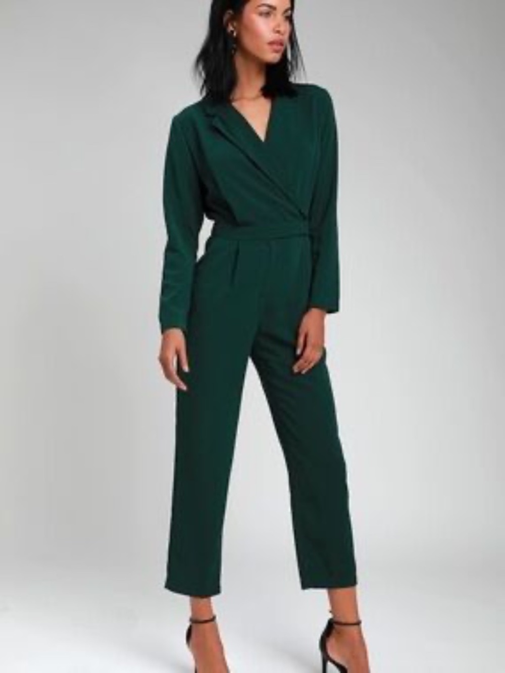 Re:named Green Longsleeve Jumpsuit